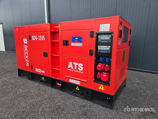 2025 Becker BDG-150S 120KW/150KVA (Unused) Generator Set - Generador industriale: foto 1 2025 Becker BDG-150S 120KW/150KVA (Unused) Generator Set - Generador industriale: foto 1