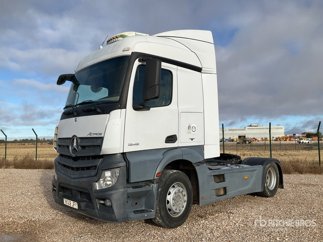 2015 Mercedes-Benz Actros 1845LS 4x2 S/A Sleeper Truck Tractor - Cabeza tractora: foto 1 2015 Mercedes-Benz Actros 1845LS 4x2 S/A Sleeper Truck Tractor - Cabeza tractora: foto 1