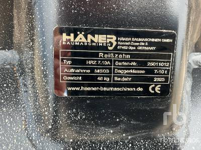 HAENER HRZ 7.10A (Unused) - Escarificador: foto 5 HAENER HRZ 7.10A (Unused) - Escarificador: foto 5