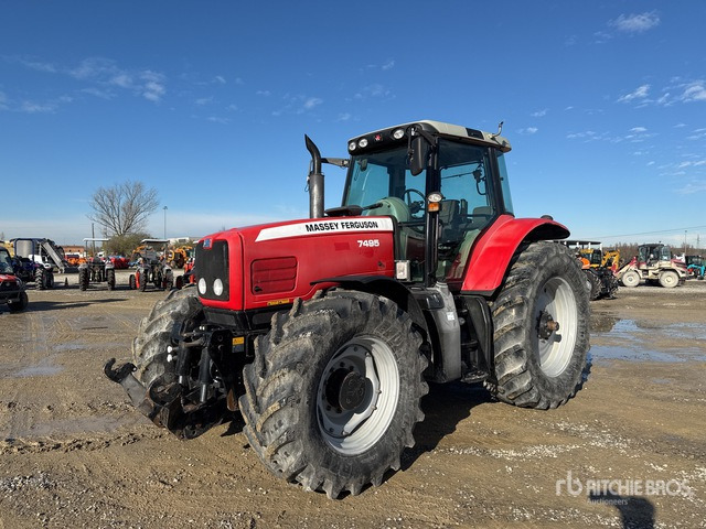 2007 Massey Ferguson 7495 4WD Tractor - Tractor: foto 1 2007 Massey Ferguson 7495 4WD Tractor - Tractor: foto 1