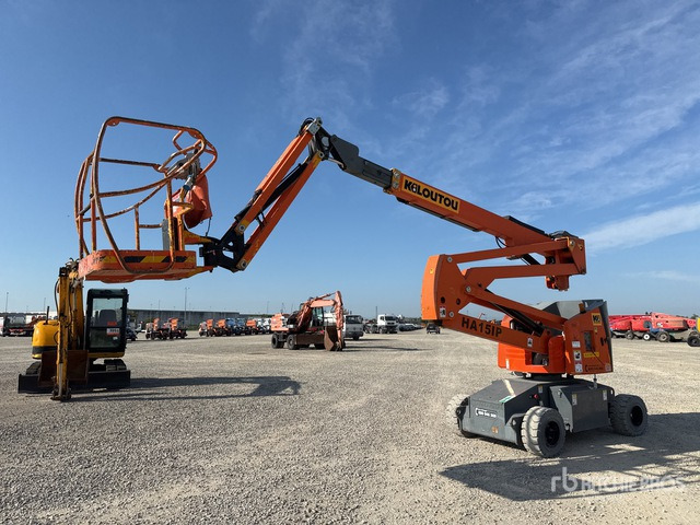 2011 Haulotte HA15IP Electric Articulating Boom Lift - Plataforma articulada: foto 1 2011 Haulotte HA15IP Electric Articulating Boom Lift - Plataforma articulada: foto 1