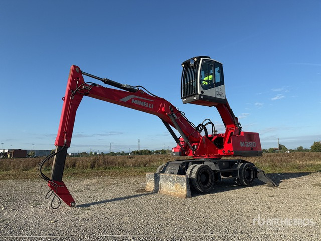 2012 Minelli M290 Movimentatore materiali su ruote - Manipulador de materiales: foto 1 2012 Minelli M290 Movimentatore materiali su ruote - Manipulador de materiales: foto 1