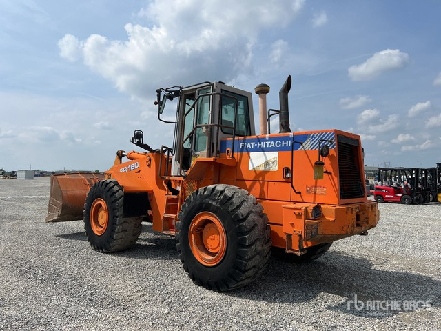 Fiat-Hitachi FR 160 Pala gommata - Cargadora de ruedas: foto 4 Fiat-Hitachi FR 160 Pala gommata - Cargadora de ruedas: foto 4