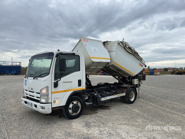 Isuzu P75 Autocarro per rifiuti - Camión de basura: foto 1 Isuzu P75 Autocarro per rifiuti - Camión de basura: foto 1