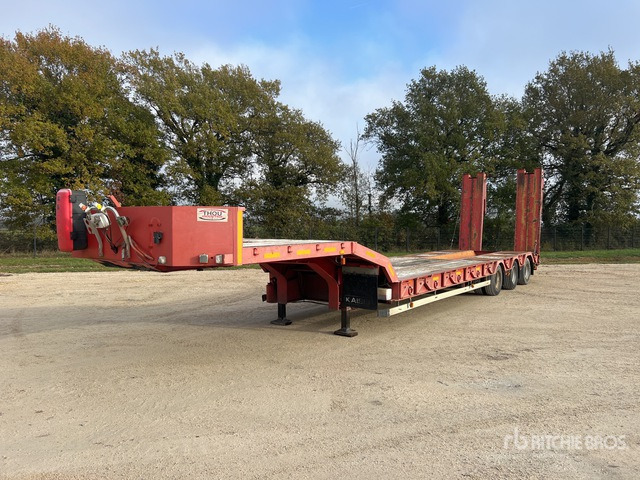 1999 Kaiser S530 3F Tri/A Semi-Remorque Porte-Engin ... Lowboy Trailer - Remolque góndola rebajadas: foto 1 1999 Kaiser S530 3F Tri/A Semi-Remorque Porte-Engin ... Lowboy Trailer - Remolque góndola rebajadas: foto 1
