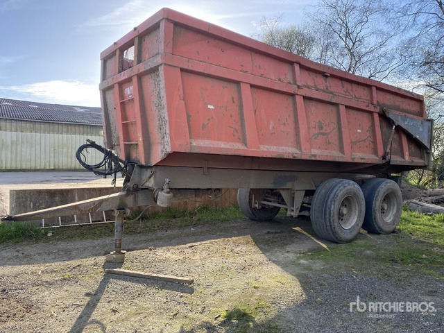 2001 Godimat GM150 T/A End Dump Benne A Cereales 2 ... Grain Trailer - Remolque volquete agrícola: foto 2 2001 Godimat GM150 T/A End Dump Benne A Cereales 2 ... Grain Trailer - Remolque volquete agrícola: foto 2