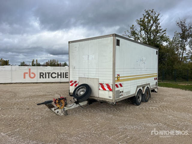 2003 Moiroud TR6000D T/A Remorque 2 Essieux Equipment Trailer - Remolque góndola rebajadas: foto 1 2003 Moiroud TR6000D T/A Remorque 2 Essieux Equipment Trailer - Remolque góndola rebajadas: foto 1