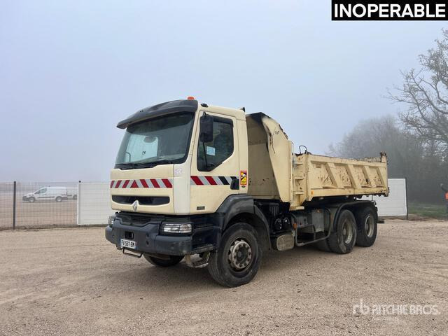2003 Renault Kerax 370 DCI 6x4 Camion Benne 6x4 (Inoperable) T/A Dump Truck - Camión volquete: foto 1 2003 Renault Kerax 370 DCI 6x4 Camion Benne 6x4 (Inoperable) T/A Dump Truck - Camión volquete: foto 1
