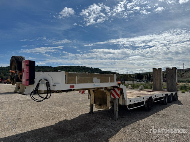 2007 Nicolas 68200 kg Quad/A Extendable Semi ... Lowboy Trailer - Semirremolque góndola rebajadas: foto 2 2007 Nicolas 68200 kg Quad/A Extendable Semi ... Lowboy Trailer - Semirremolque góndola rebajadas: foto 2