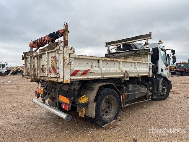 2007 Renault Midlum 280DXi 2007 Hiab 088 HIDUO 2700 kg on ... Dump Truck with Crane - Camión volquete: foto 3 2007 Renault Midlum 280DXi 2007 Hiab 088 HIDUO 2700 kg on ... Dump Truck with Crane - Camión volquete: foto 3