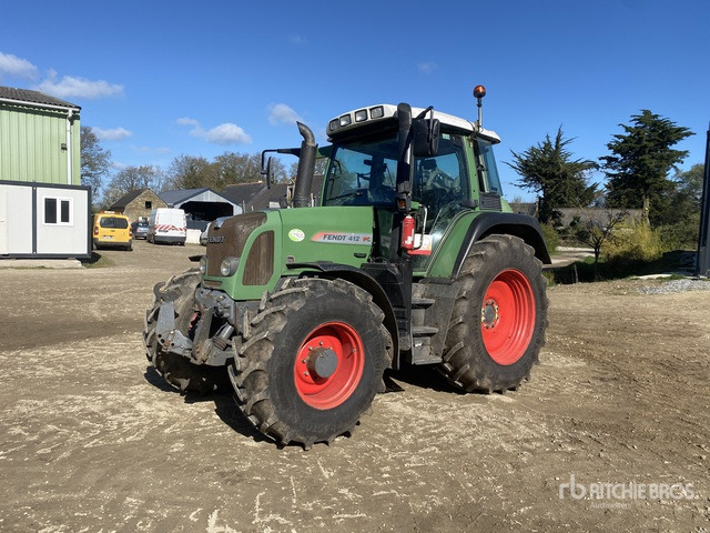 2008 Fendt 412 Vario TMS Tracteur agricole 4WD - Tractor: foto 1 2008 Fendt 412 Vario TMS Tracteur agricole 4WD - Tractor: foto 1