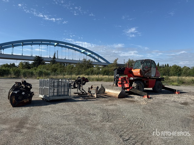 2008 Manitou MRT 1850 PRIVILEGE Chariot Telescopique Rotatif Telehandler - Manipulador telescópico: foto 2 2008 Manitou MRT 1850 PRIVILEGE Chariot Telescopique Rotatif Telehandler - Manipulador telescópico: foto 2