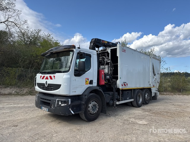 2008 Renault Kerax 370 DXi 6x2 Rear Loader Camion A Ordure ... Waste Collection Truck - Camión de basura: foto 1 2008 Renault Kerax 370 DXi 6x2 Rear Loader Camion A Ordure ... Waste Collection Truck - Camión de basura: foto 1