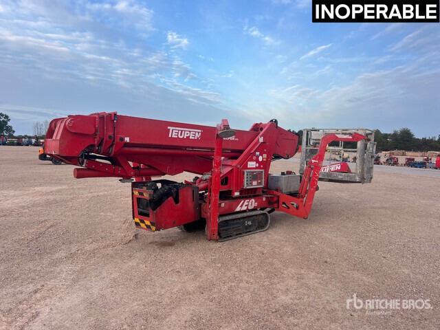 2008 Teupen LEO23GT Nacelle Araignee Spider (Inoper ... Articulating Boom Lift - Plataforma articulada: foto 1 2008 Teupen LEO23GT Nacelle Araignee Spider (Inoper ... Articulating Boom Lift - Plataforma articulada: foto 1