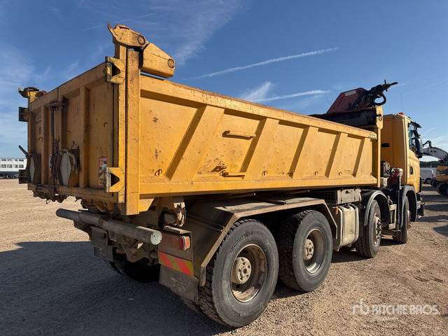 2009 Scania G420 2008 HMF 1720K2 3610 kg Articul ... Dump Truck with Crane - Camión volquete, Camión grúa: foto 3 2009 Scania G420 2008 HMF 1720K2 3610 kg Articul ... Dump Truck with Crane - Camión volquete, Camión grúa: foto 3