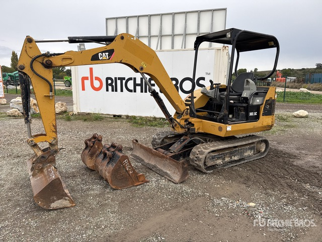 2010 Cat 302.5C Mini-Pelle Mini Excavator: <6.6t - Miniexcavadora: foto 1 2010 Cat 302.5C Mini-Pelle Mini Excavator: <6.6t - Miniexcavadora: foto 1