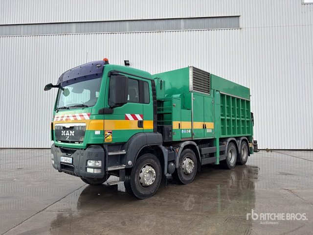 2010 MAN TGS 2010 MTS 3A11T36000V on 8x4 Cam ... Vacuum Excavator Truck - Limpieza de alcantarillado: foto 1 2010 MAN TGS 2010 MTS 3A11T36000V on 8x4 Cam ... Vacuum Excavator Truck - Limpieza de alcantarillado: foto 1