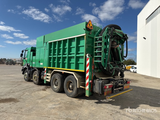 2011 Renault Kerax 8x4 Camion Aspiratrice Vacuum Excavator Truck - Limpieza de alcantarillado: foto 3 2011 Renault Kerax 8x4 Camion Aspiratrice Vacuum Excavator Truck - Limpieza de alcantarillado: foto 3