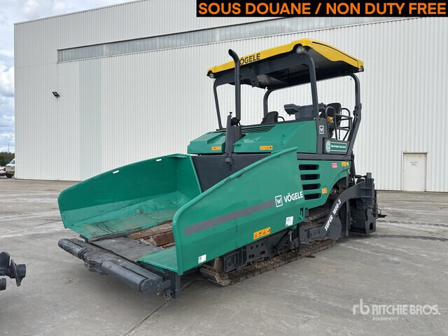 2015 Vogele Super 1800-2 Track Finisseur Sur Chenilles Asphalt Paver - Pavimentadora de asfalto: foto 2 2015 Vogele Super 1800-2 Track Finisseur Sur Chenilles Asphalt Paver - Pavimentadora de asfalto: foto 2