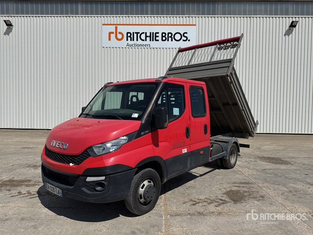2016 Iveco 35-130 Camion Benne (Inoperable) Dump Truck: Light Duty - Furgoneta basculante, Furgoneta combi: foto 3 2016 Iveco 35-130 Camion Benne (Inoperable) Dump Truck: Light Duty - Furgoneta basculante, Furgoneta combi: foto 3