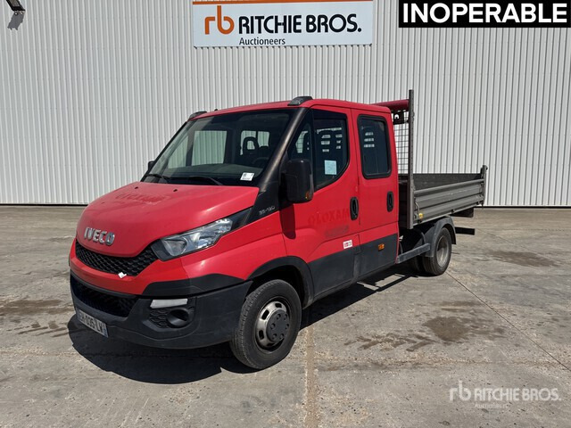 2016 Iveco 35-130 Camion Benne (Inoperable) Dump Truck: Light Duty - Furgoneta basculante, Furgoneta combi: foto 1 2016 Iveco 35-130 Camion Benne (Inoperable) Dump Truck: Light Duty - Furgoneta basculante, Furgoneta combi: foto 1