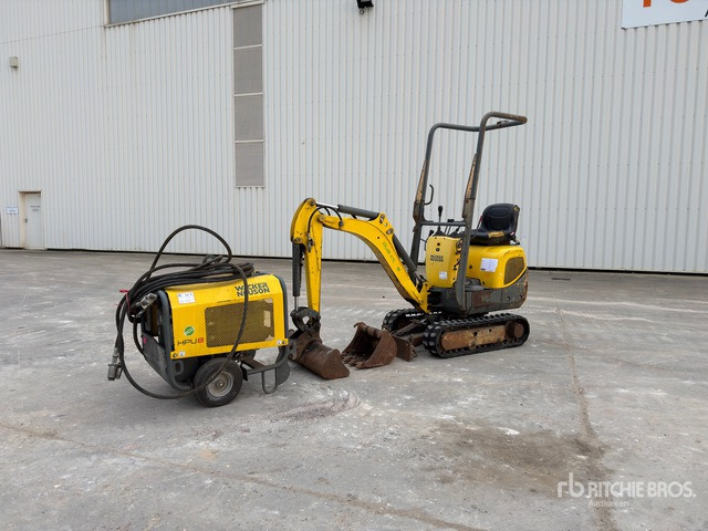 2018 Wacker Neuson 803 + HPU Mini-Pelle + Groupe Hydraulique Mini Excavator: <6.6t - Miniexcavadora: foto 1 2018 Wacker Neuson 803 + HPU Mini-Pelle + Groupe Hydraulique Mini Excavator: <6.6t - Miniexcavadora: foto 1