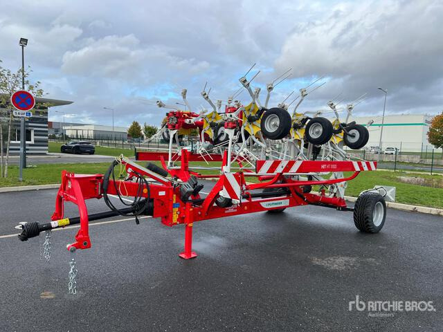 2022 Pottinger HIT HT 11100 10 m Semi-Mount 10 Rotor Faneus ... Hay Tedder - Henificadora: foto 1 2022 Pottinger HIT HT 11100 10 m Semi-Mount 10 Rotor Faneus ... Hay Tedder - Henificadora: foto 1