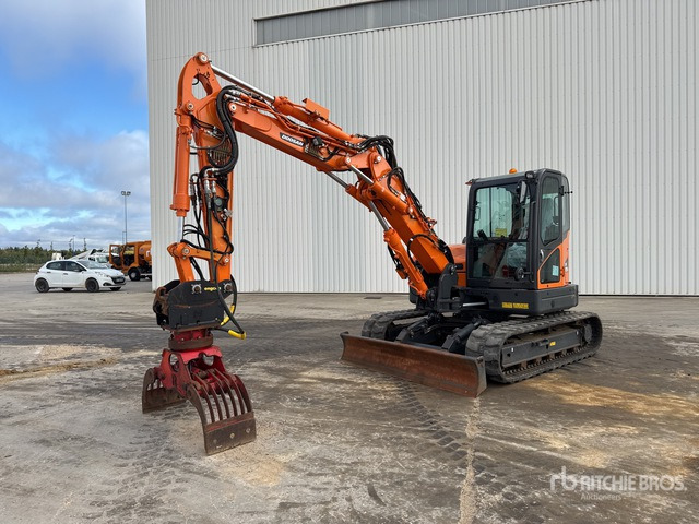 2023 Doosan DX85R-3 Pelle Sur Chenilles Et Pince Ro ... Tracked Excavator - Excavadora de cadenas: foto 2 2023 Doosan DX85R-3 Pelle Sur Chenilles Et Pince Ro ... Tracked Excavator - Excavadora de cadenas: foto 2