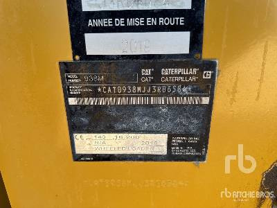 CAT 938M Chargeuse Sur Pneus - Cargadora de ruedas: foto 5 CAT 938M Chargeuse Sur Pneus - Cargadora de ruedas: foto 5