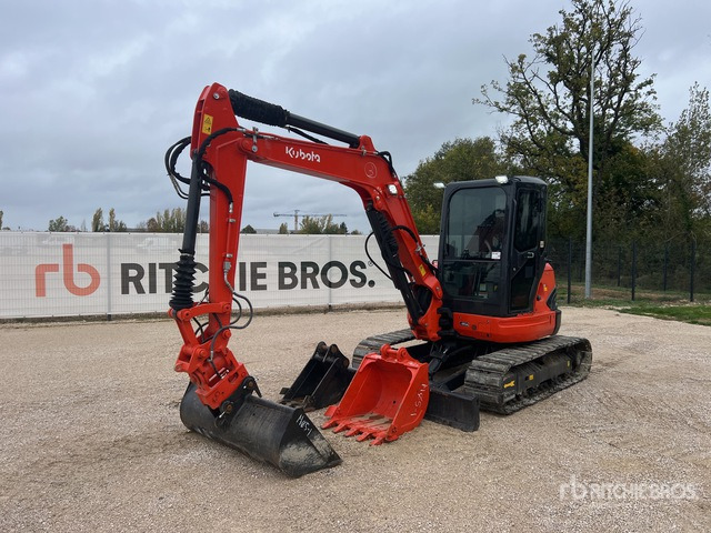 Kubota U50-4 Mini Excavator: <6.6t - Miniexcavadora: foto 1 Kubota U50-4 Mini Excavator: <6.6t - Miniexcavadora: foto 1
