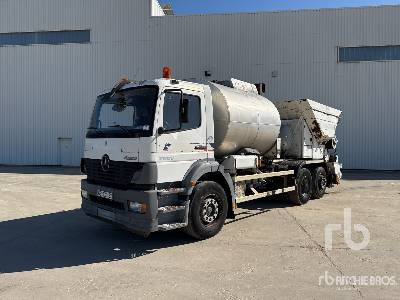 MERCEDES ATEGO 2533 2004 Rincheval BIR 5000 L on 6x2 - Cisterna de riego asfáltico: foto 1 MERCEDES ATEGO 2533 2004 Rincheval BIR 5000 L on 6x2 - Cisterna de riego asfáltico: foto 1