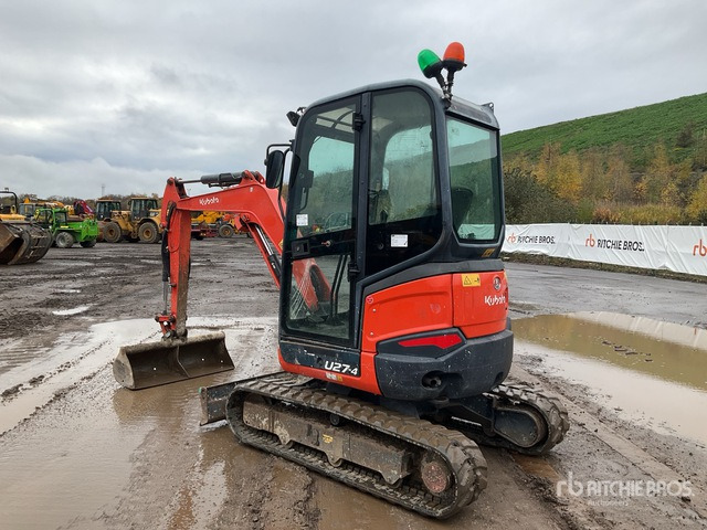 2015 Kubota U27-4 Mini Excavator: <6.6t - Miniexcavadora: foto 3 2015 Kubota U27-4 Mini Excavator: <6.6t - Miniexcavadora: foto 3