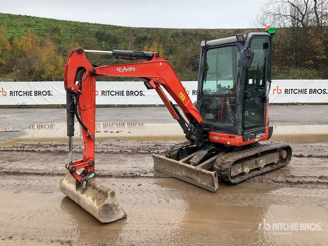 2015 Kubota U27-4 Mini Excavator: <6.6t - Miniexcavadora: foto 1 2015 Kubota U27-4 Mini Excavator: <6.6t - Miniexcavadora: foto 1