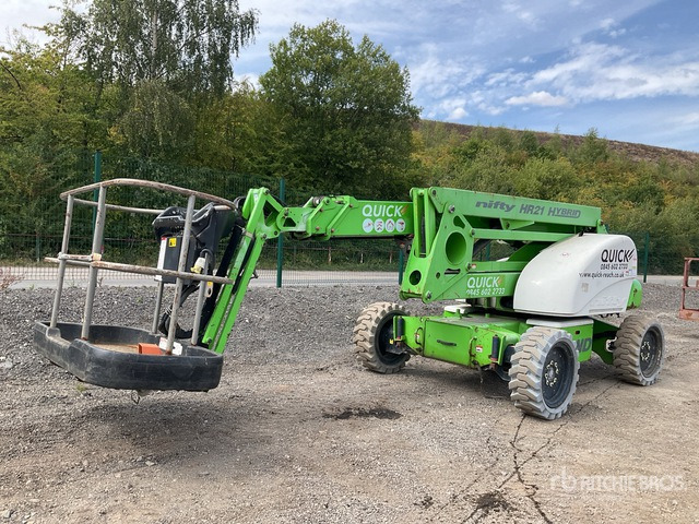2015 Nifty HR21 4WD Hybrid Articulating Boom Lift - Plataforma articulada: foto 1 2015 Nifty HR21 4WD Hybrid Articulating Boom Lift - Plataforma articulada: foto 1