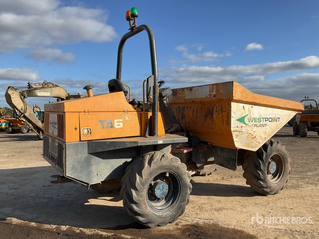 2015 Terex TA6 6 ton 4x4 Dumper - Minidumper: foto 4 2015 Terex TA6 6 ton 4x4 Dumper - Minidumper: foto 4