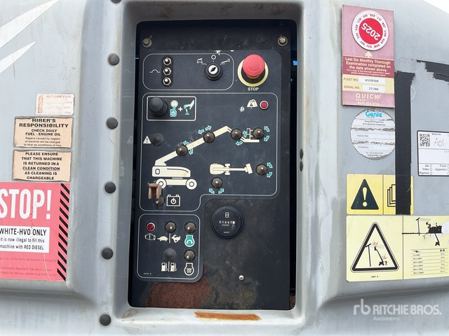 2016 Genie S45 4WD Diesel Telescopic Boom Lift - Plataforma telescopica: foto 5 2016 Genie S45 4WD Diesel Telescopic Boom Lift - Plataforma telescopica: foto 5