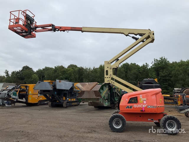 2016 JLG 520AJ 4WD Diesel Diesel Boom 17MTR artic Articulating Boom Lift - Plataforma articulada: foto 1 2016 JLG 520AJ 4WD Diesel Diesel Boom 17MTR artic Articulating Boom Lift - Plataforma articulada: foto 1