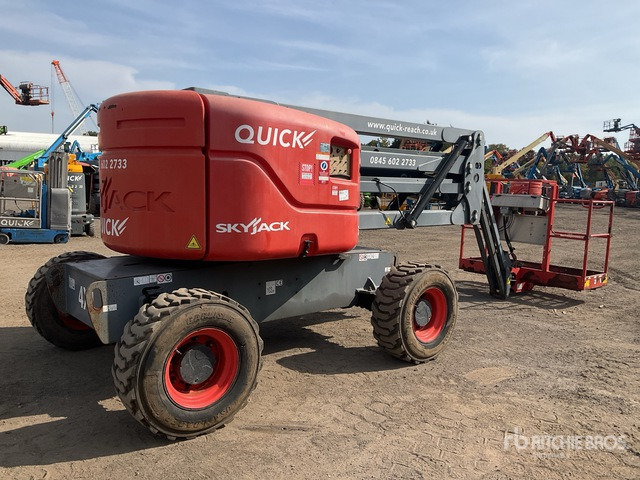 2016 Skyjack SJ46AJ 4WD Diesel Articulating Boom Lift - Plataforma articulada: foto 5 2016 Skyjack SJ46AJ 4WD Diesel Articulating Boom Lift - Plataforma articulada: foto 5