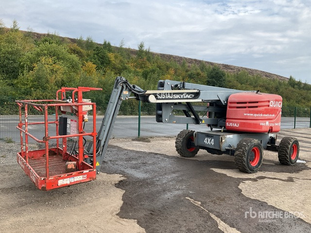 2016 Skyjack SJ51AJ 4WD Diesel Articulating Boom Lift - Plataforma articulada: foto 1 2016 Skyjack SJ51AJ 4WD Diesel Articulating Boom Lift - Plataforma articulada: foto 1