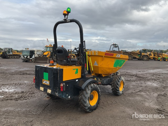 2017 JCB 3TSTM 3 ton 4x4 Swivel Dumper - Minidumper: foto 4 2017 JCB 3TSTM 3 ton 4x4 Swivel Dumper - Minidumper: foto 4