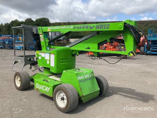 2017 Nifty HR12NDE 2WD Hybrid Articulating Boom Lift - Plataforma articulada: foto 5 2017 Nifty HR12NDE 2WD Hybrid Articulating Boom Lift - Plataforma articulada: foto 5