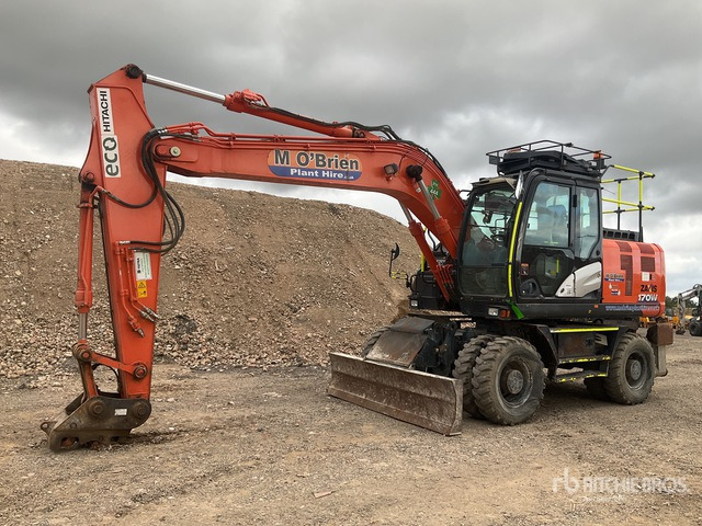 2018 Hitachi ZX170W-6 Wheel Excavator - Excavadora de ruedas: foto 1 2018 Hitachi ZX170W-6 Wheel Excavator - Excavadora de ruedas: foto 1