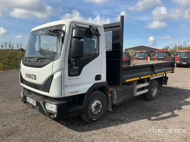 2018 Iveco 75e 4x2 Flatbed Dump Truck: Light Duty - Camión volquete: foto 1 2018 Iveco 75e 4x2 Flatbed Dump Truck: Light Duty - Camión volquete: foto 1