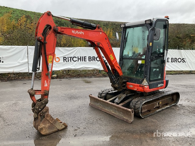 2018 Kubota U27-4 Mini Excavator: <6.6t - Miniexcavadora: foto 1 2018 Kubota U27-4 Mini Excavator: <6.6t - Miniexcavadora: foto 1