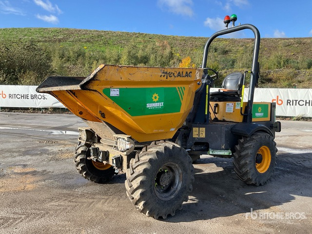 2018 Mecalac TA3s 3 ton 4x4 Swivel Dumper - Dúmper: foto 2 2018 Mecalac TA3s 3 ton 4x4 Swivel Dumper - Dúmper: foto 2