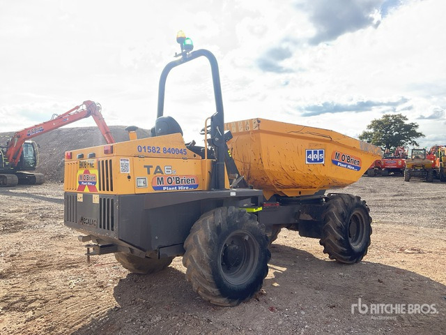 2018 Mecalac TA6S 6 ton 4x4 Swivel Dumper - Dúmper: foto 3 2018 Mecalac TA6S 6 ton 4x4 Swivel Dumper - Dúmper: foto 3
