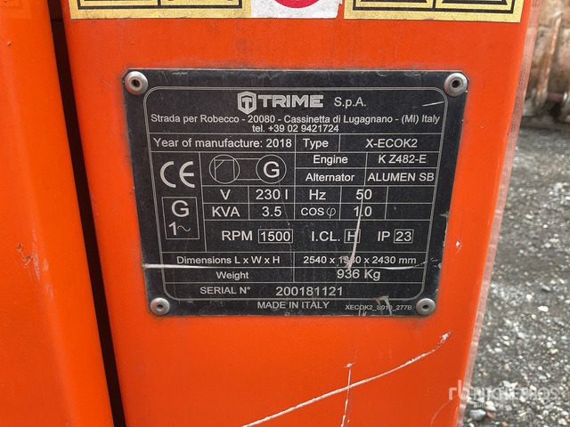 2018 Trime X-ECOK2 Light Tower Light Tower - Torre de iluminación: foto 1 2018 Trime X-ECOK2 Light Tower Light Tower - Torre de iluminación: foto 1