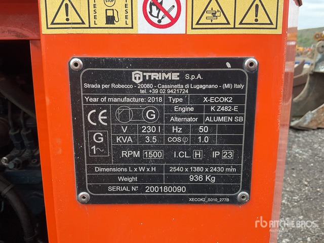 2018 Trime X-ECOK2 Light Tower Light Tower - Torre de iluminación: foto 1 2018 Trime X-ECOK2 Light Tower Light Tower - Torre de iluminación: foto 1