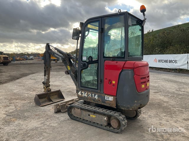 2018 Volvo EC18D Mini Excavator: <6.6t - Miniexcavadora: foto 4 2018 Volvo EC18D Mini Excavator: <6.6t - Miniexcavadora: foto 4