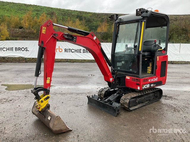 2019 JCB 16C-1 T3 Mini Excavator: <6.6t - Miniexcavadora: foto 1 2019 JCB 16C-1 T3 Mini Excavator: <6.6t - Miniexcavadora: foto 1